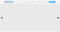 Desktop Screenshot of idtplans.com